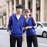 high quality fitness cp receiving awards unisex autumn winter couple sports casual sportswear running group school uniform