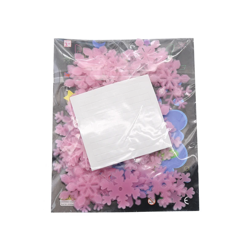 Флуоресцентные наклейки для окон 50 шт