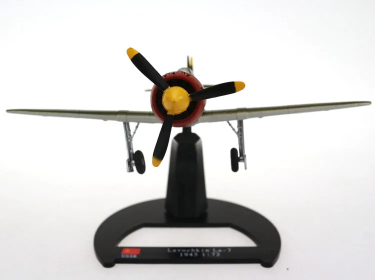 AVIONES 1/72 масштаб Второй мировой войны советские воздушные силы LAWOCZKIN LA-7 боец литой металлический самолет модель игрушка для коллекции, подарок
