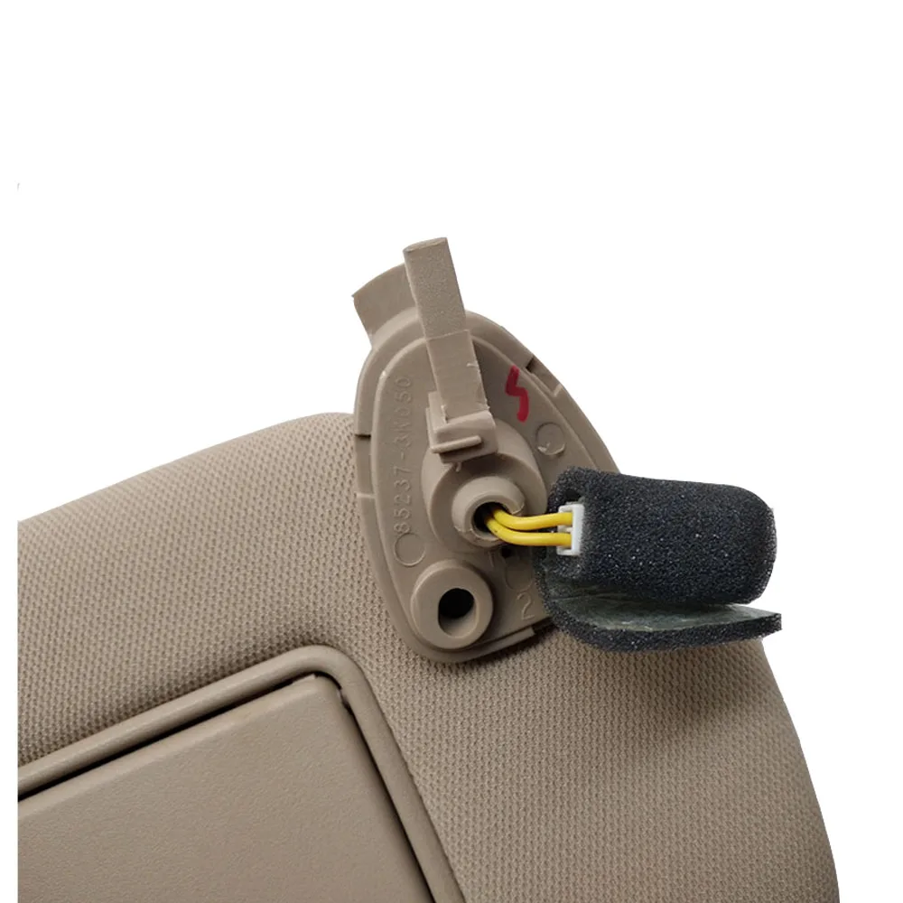 

Beige Car Interior Sun Visor Front Right Sun Shield With Mirror Kit 1PCS For HYUNDAI Sonata NF NFC 2005-2009