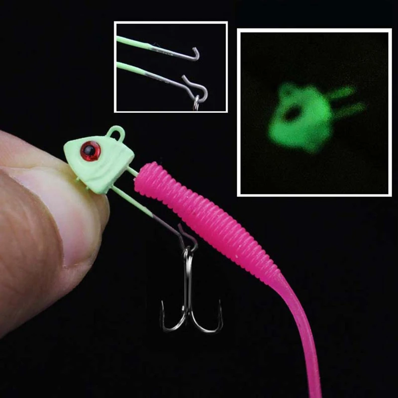 Мягкие приманки рыболовные снасти с тройной рыболовный крючок 2 шт./компл.