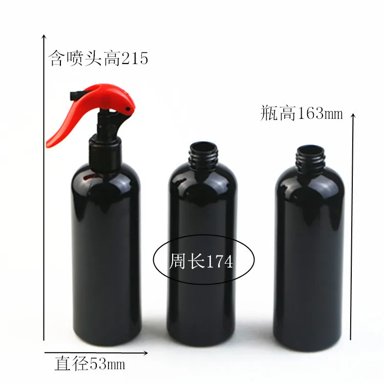 300 мл Парикмахерская пустая бутылочка с распылителем многоразовая флакон для
