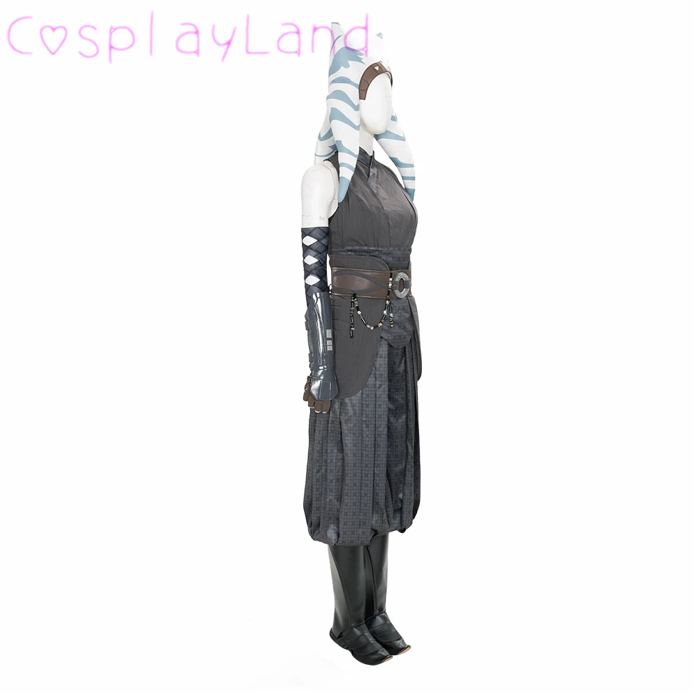 Костюм для косплея мандалор ахсока танно костюм супергероя на Хэллоуин изящная