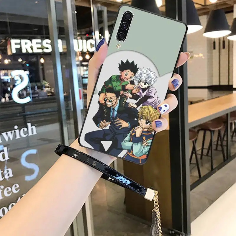 

japan Anime HUNTERHUNTER Comics Phone Case For Samsung A50 51 71 10 40 30 S note 10 20 j4 plus