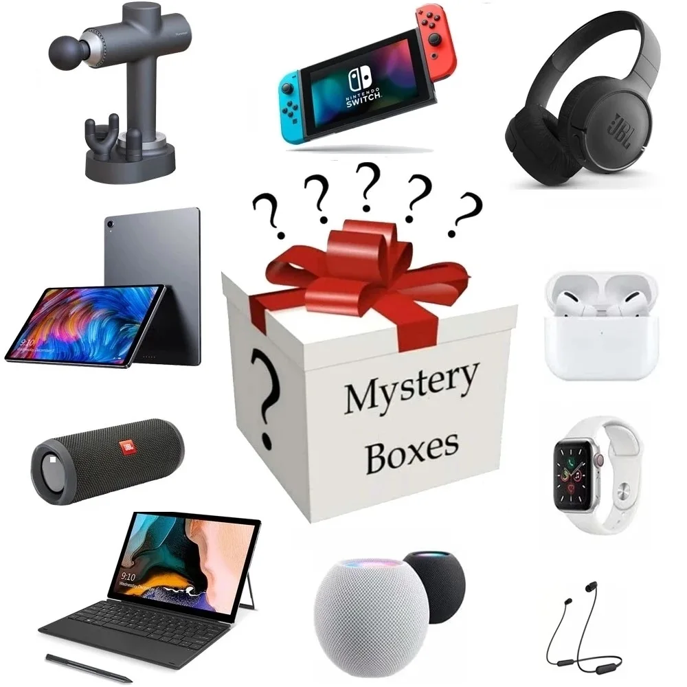 

Lucky Mystery Box Digital, There Is A Chance To Open: Such As Computers, Smart Watches, Mobile Phones, Everything Is Possible