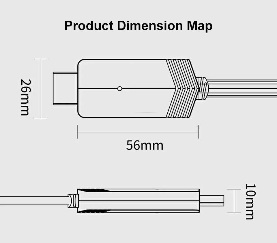 Кабель type-C к HDMI с экраном для подключения телефона ТВ дисплей Micro USB к HDMI 1080P full HD Поддержка для Google Home& хром