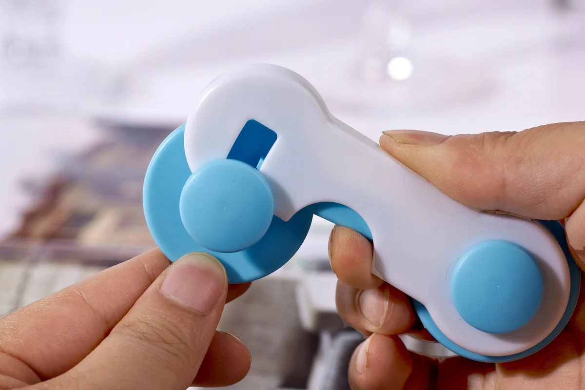 Двери Ящики Шкаф полезная для детей Детская безопасность пластиковый замок