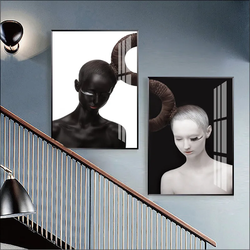 Постер для прихожей в стиле пост модерн Картина на холсте искусство красота