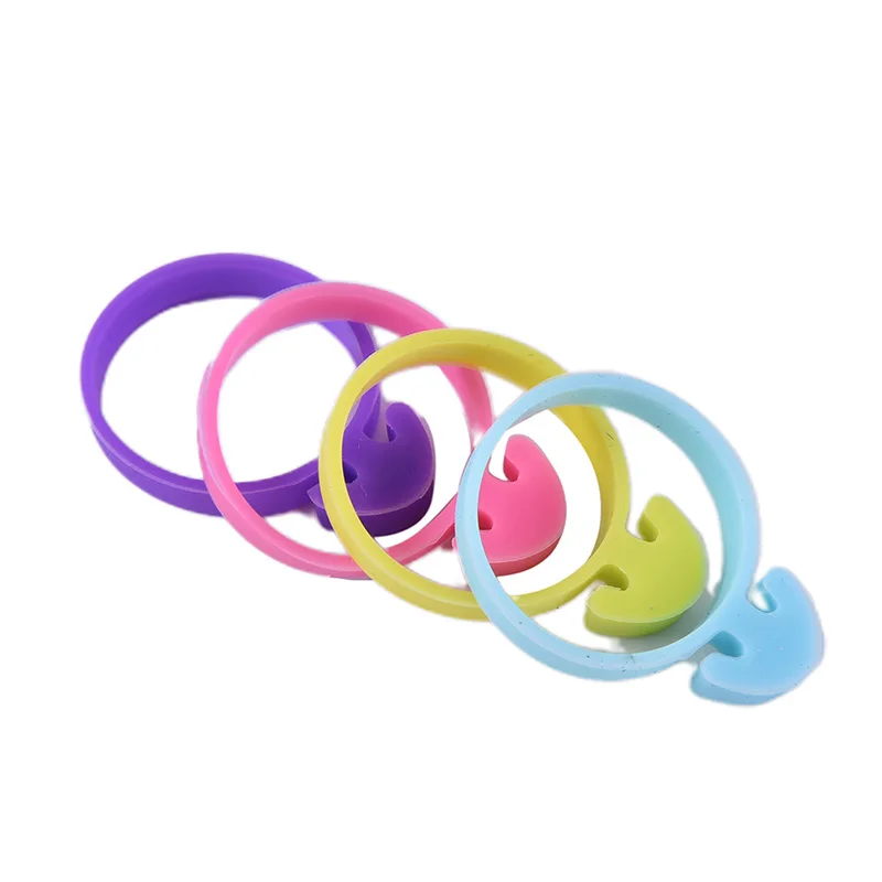 

10 Loaded Silicone Retaining Ring Pastry Bags Cable Tie Sealing Ring 10 Decorative Flower Bag Retaining Ring Cake Tools