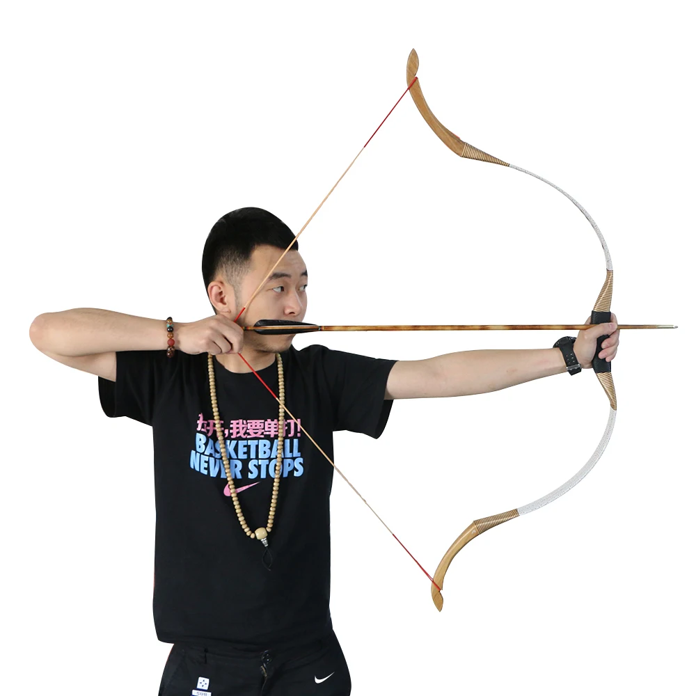 Стрельба из лука 30lbs лук и Охота Рекурсивный традиционный деревянный длинный для