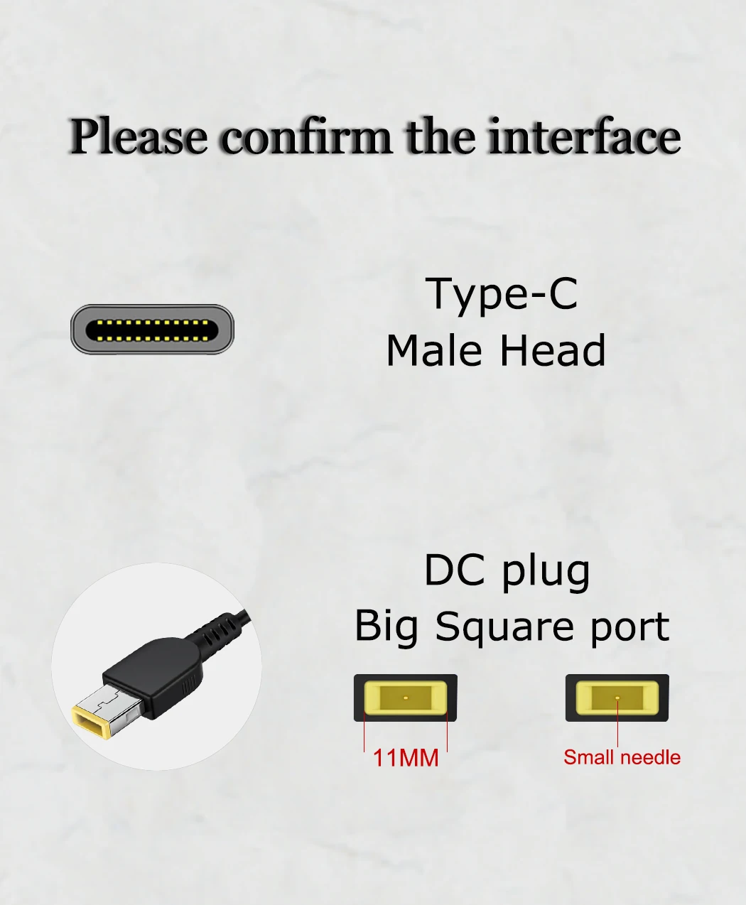 JORINDO 1 5 м/4 9 фута USB-C мужской головы к большой площади PD быстрой зарядки линии DC