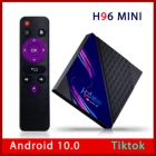 ТВ-приставка H96 Mini TV Box, медиаплеер, Android 10,0, 4K, 3D, Google Play, Netflix, WIFI, 2,4G, RK3228A, 1G, 8G, 2G, 16G, Youtube