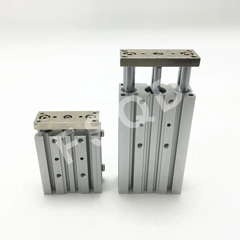MGPM12-30Z MGPM12-40Z MGPM12-50Z SMC компактный направляющий цилиндр тонкий трехосевой цилиндр с цилиндрическим стержнем MGPM серия