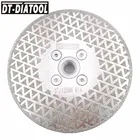 DT-DIATOOL 1 шт. алмазный режущий и шлифовальный диск для гранита, мрамора, гальванического камня, режущий диск для мрамора, гранита, керамической плитки