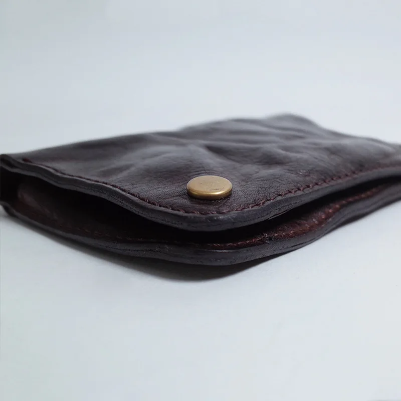 Новинка 2019 мужской кошелек из натуральной кожи Короткие Кошельки на молнии