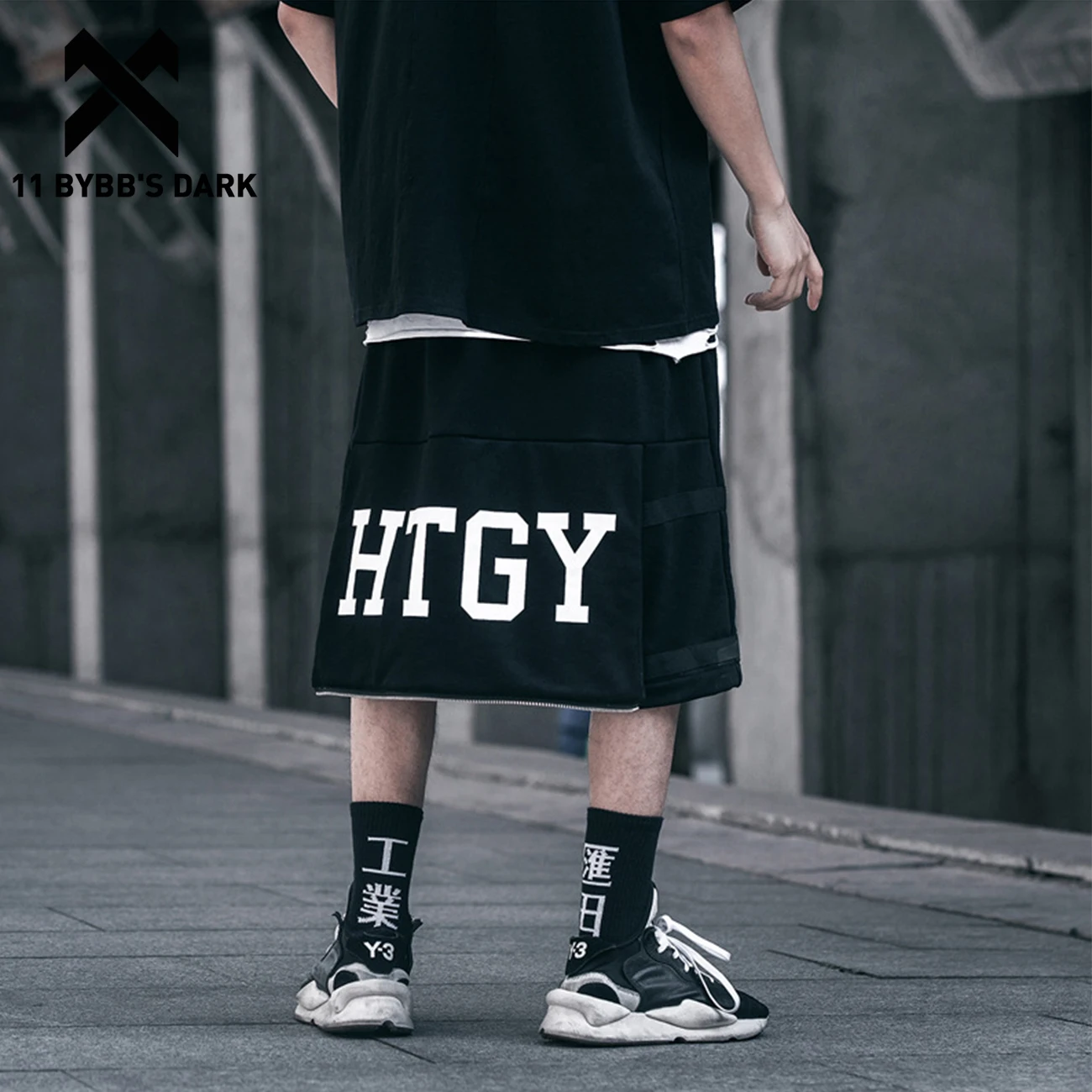 Мужские шорты карго с надписью 11 byb's DARK Techwear летние уличные в стиле хип хоп