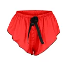 Тонкие пижамные трусики JAYCOSIN, шелковые атласные шорты с бантом, женское сексуальное нижнее белье, стринги, нижнее белье, женские трусы, интимные