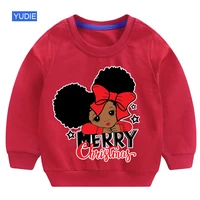 kids sweatshirts hoodie boy girl 2021 toddler christmas long sleeve black princess hoodies boy santa sweatshirt children clothes