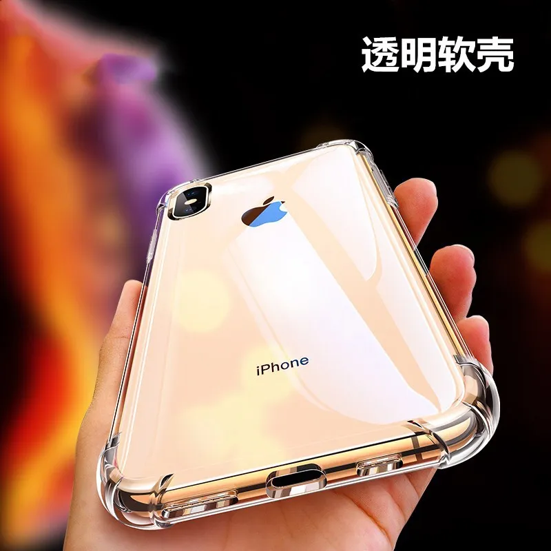 Чехол из термопластичного полиуретана с четырьмя углами безопасности тонкий