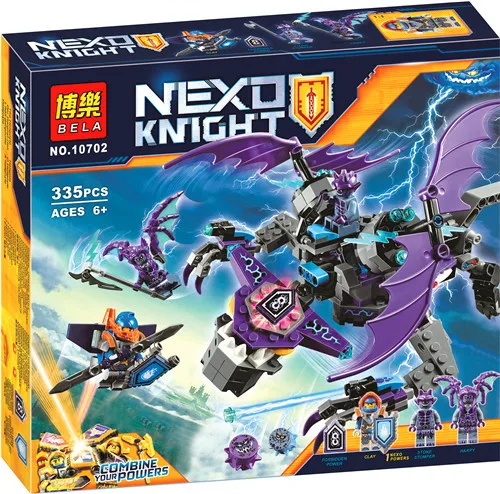 335 шт гелигойл фигура Nexus строительные наборы блоки кирпичики город игрушки для
