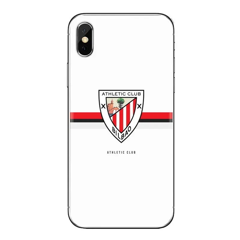 С логотипом футбольного клуба athletic club bilbao силиконовый чехол для телефона samsung Galaxy