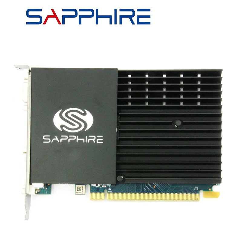 Оригинальные SAPPHIRE видеокарты GPU AMD Radeon HD 6450 GDDR3 Настольный ПК компьютерный экран