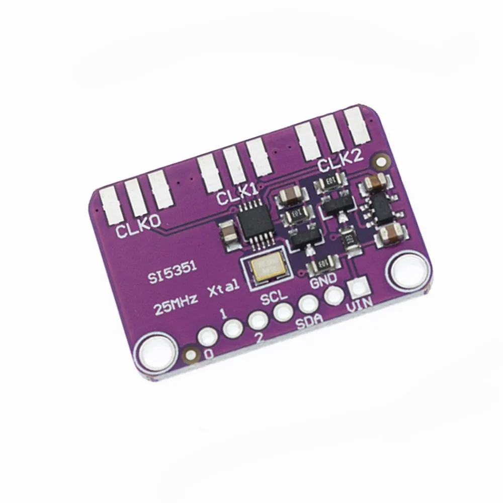 Настольная плата для генератора часов Si5351A Si5351 I2C 3-5 в постоянного тока Модульная