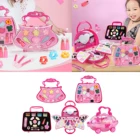 Набор для макияжа принцессы для девочек, подарочный набор, сумочка для ролевых игр, игрушка для макияжа, косметика для выступлений, набор для ролевых игр