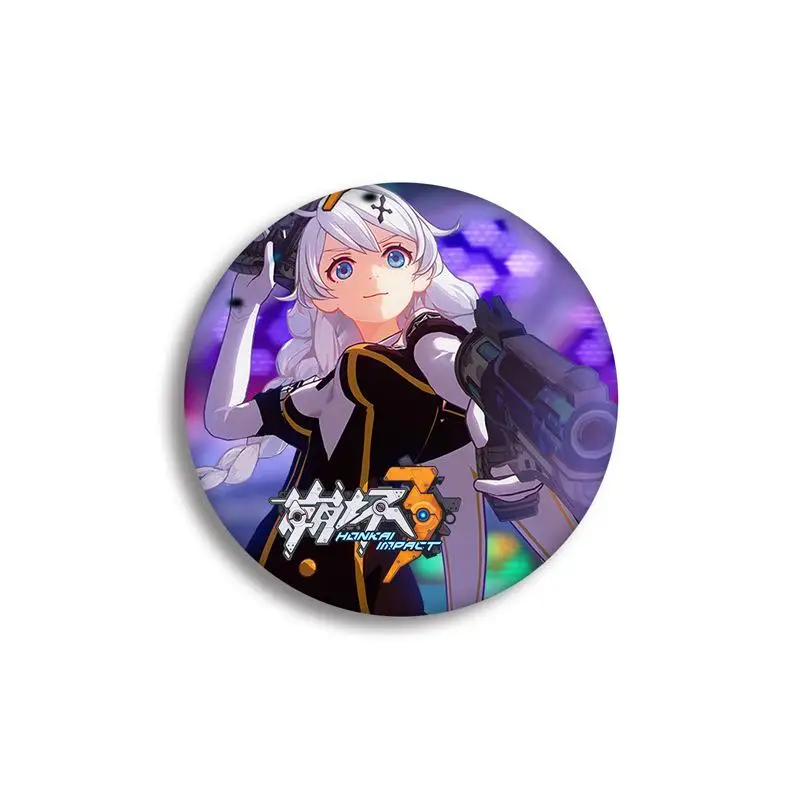 Honkai Impact 3 брошь в стиле аниме | Украшения и аксессуары
