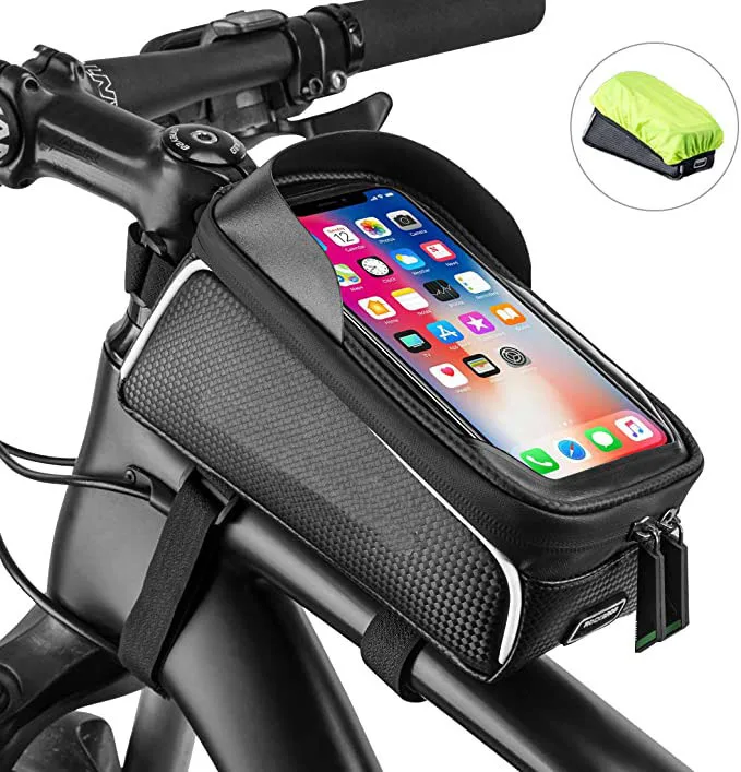 

Outdoor Cycling Waterproof Bike Bag With Mobile Phone Screen Touch Bicycle Package Accessories