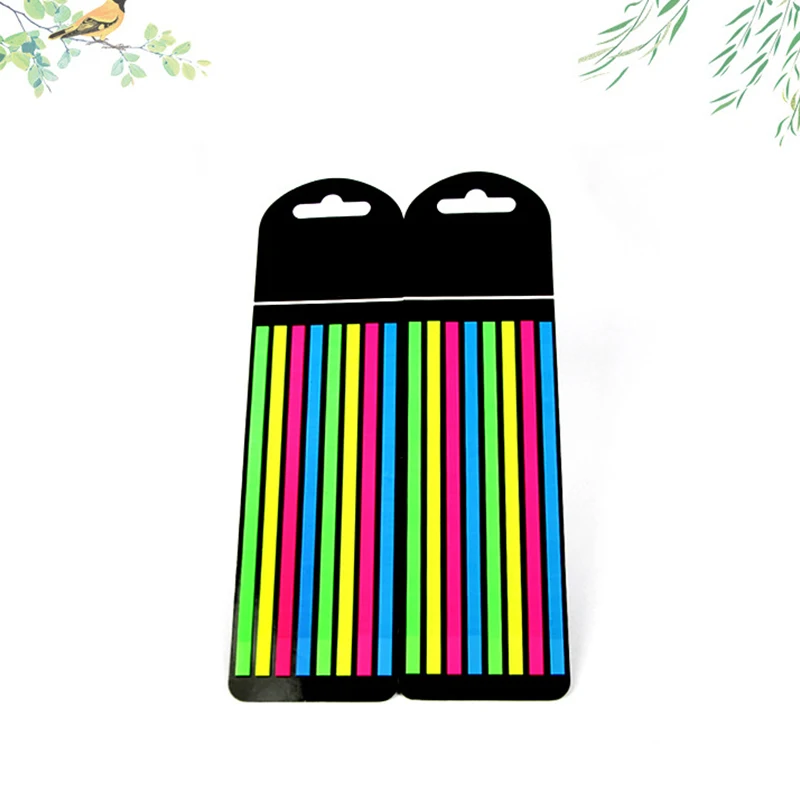 Яркие Прозрачные флуоресцентные этикетки 160 шт. |