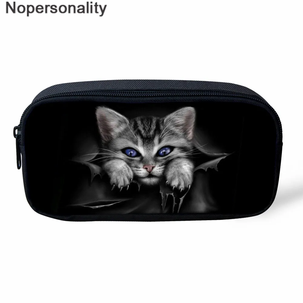 Nopersonality 3 шт./компл. Cat отражение с тигровым принтом, школьный рюкзак, набор для подростков-девочек и мальчиков, крутые Высокие Школьные Для детей сумка - Цвет: L5068K