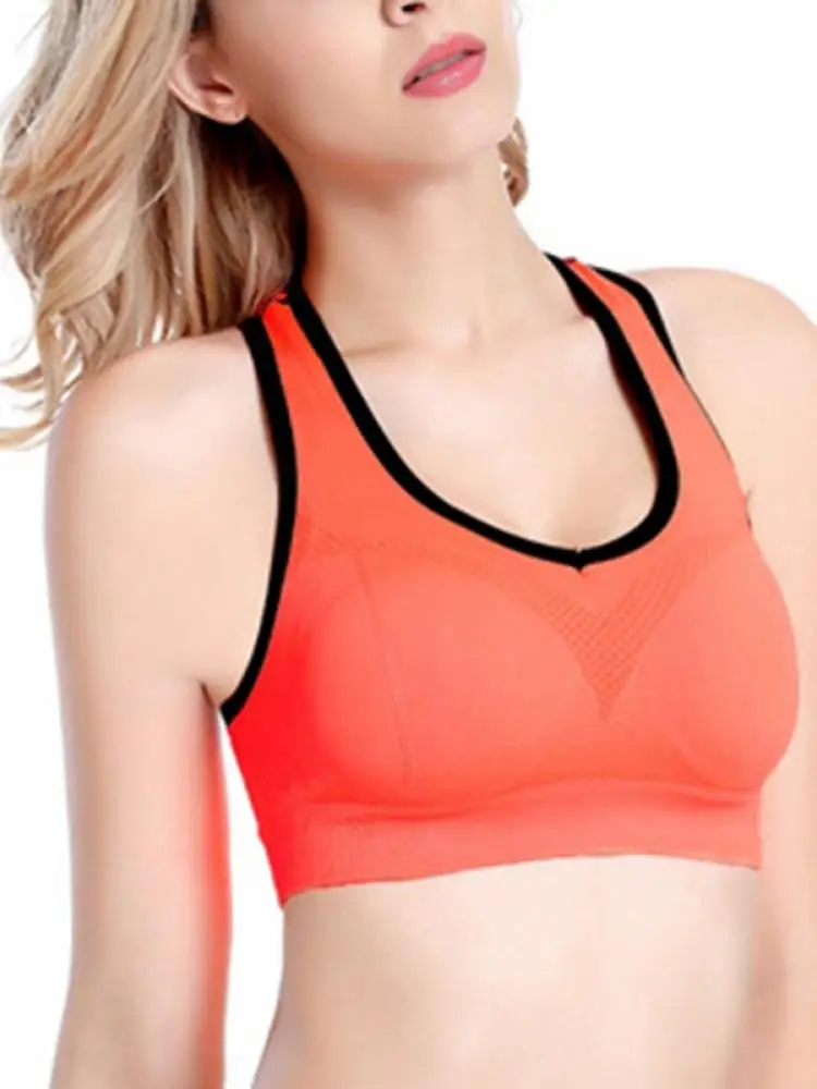 

Ladies Running Fitness Sports Bra Shockproof Vest Breathable Top Sexy Running Sportswear Fitness Underwear