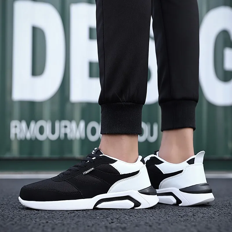 

Casual Sneaker Male Sneakers White Shoes Black Men Fashion Light Breathable Sport For Mens Trainers Causal Comfortable Mesh