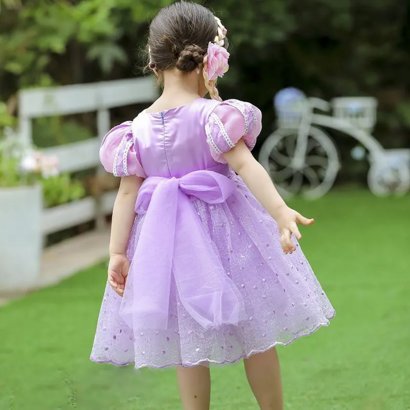 

Summer Baby Girl Vintage Turkey Lolita Ball Gown Infant Princess Cotton Dress Children Birthday Party Dresses with Accessories