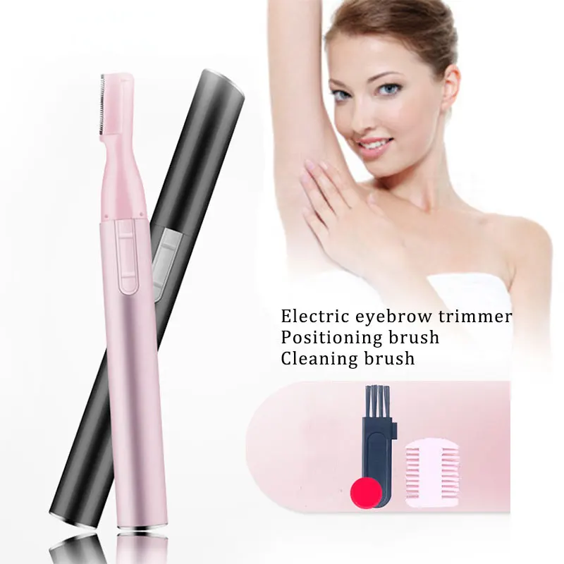 

Mini Draagbare Praktische Unisex Facial Body Remover Blade Scheerapparaat Scheermes Epilator Electric Eyebrow Trimmer