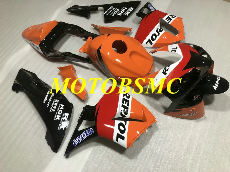 Набор обтекателей мотоцикла для CBR600RR F5 03 04 CBR 600RR 600 RR 2003 2004 топ красные оранжевые