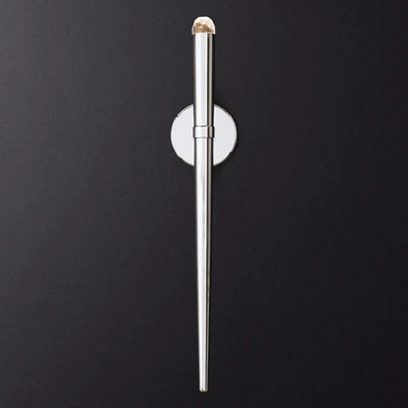 Роскошные золотые настенные лампы светодиодное бра зеркальные светильники