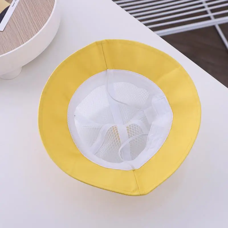 

2021 fashion joker Cartoon shark mesh cotton Bucket Hat Fisherman Hat outdoor travel hat Sun Cap Hats for child boy and girl 84