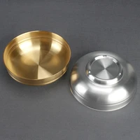 stainless steel soup bowl multifunctional rice bowls heat prevention noodle bowl for tableware