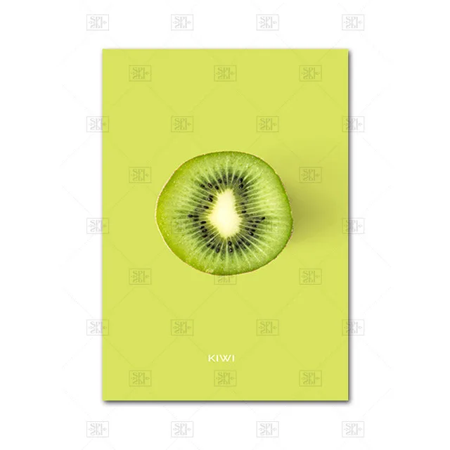 

Fruits Pictures Salad Pineapple Strawberry Kiwi Posters Nursery Dining Living Room Prints Nordic Painting Art Home Kitchen Decor