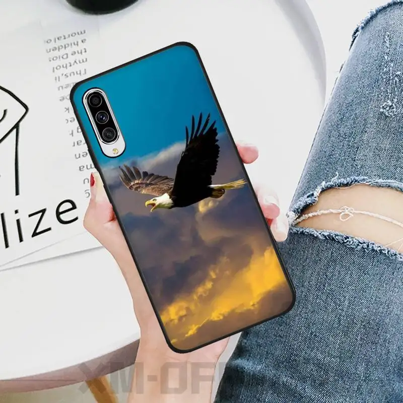 HaNismt Fierce Eagle Newly Arrived Black Cell Phone Case For Samsung A6 6S 6Plus 7 720 750 8 PLUS 9 920 2018 A8 A9STAR | Мобильные
