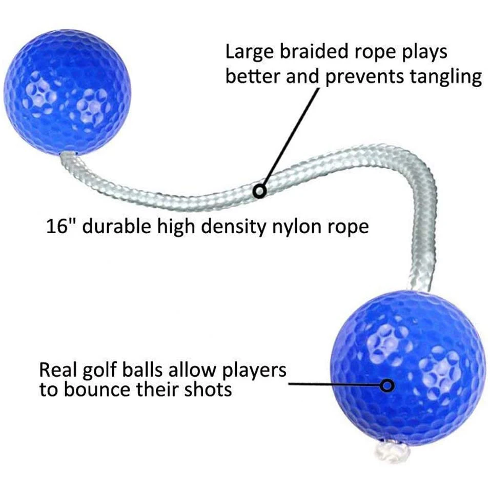 

8 Pcs Ladder Toss Ball Replacement Outdoor Ladderball Toss and Golf Game Set for Indoor/Outdoor
