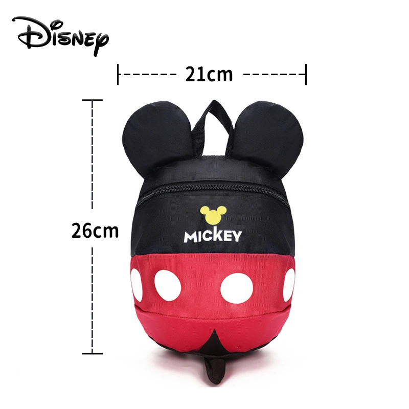 

Disney Cartoon Style School Bag Cute Minnie And Mickey Drawstring Backpack Kindergarten Towing Bag Children Schoolbags For Girls