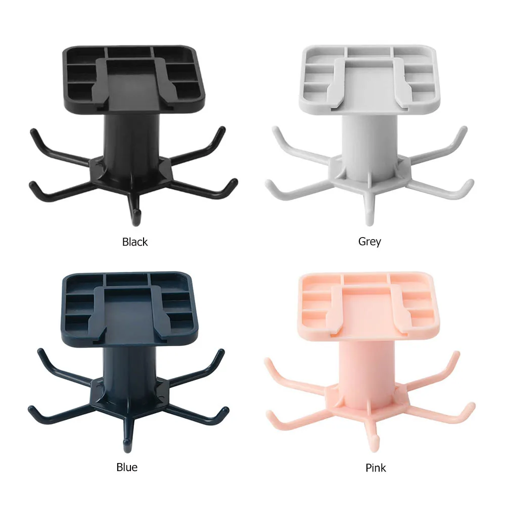 Кухонная вращающаяся полка для хранения подвесной крючок органайзер шкаф одежды