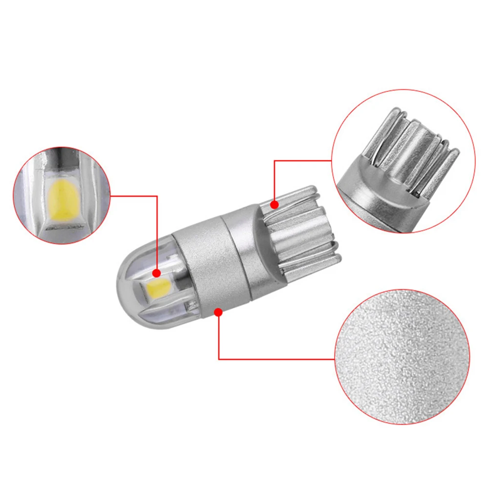 Светодиодная лампа T10 3030 SMD высокой мощности внутренсветильник для боковых