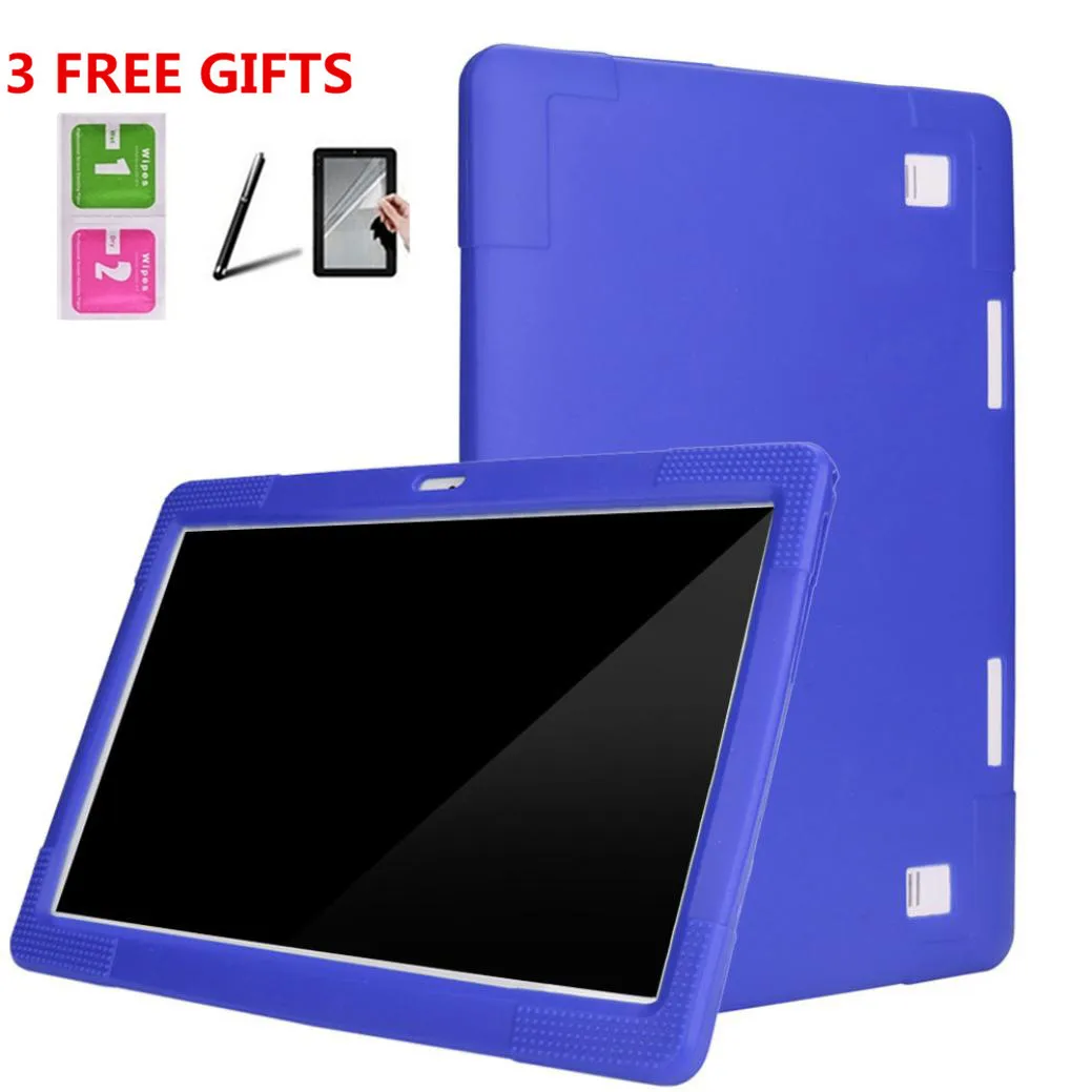 Универсальный силиконовый чехол для планшета 10/10 1 дюйма Android ПК + стилус