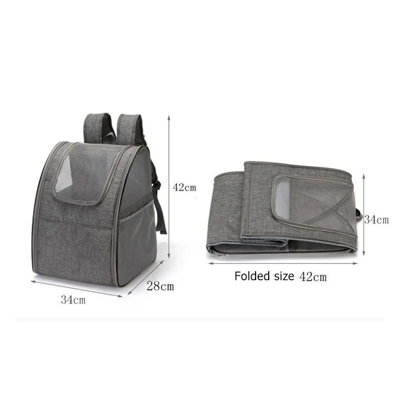 Складной рюкзак для переноски домашних животных устойчивая переносная