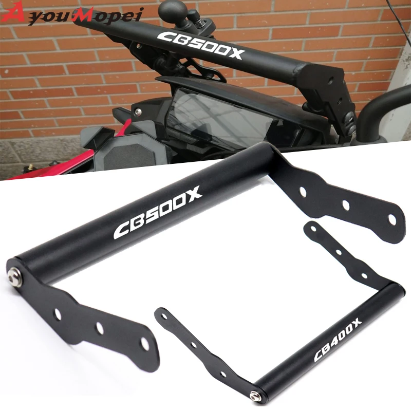 

For Honda CB500X CB500 X CB 400X CB400X 2016-2021 2019 2020 Motorcycle GPS/SMART PHONE Navigation GPS Plate Bracket Adapt Holder