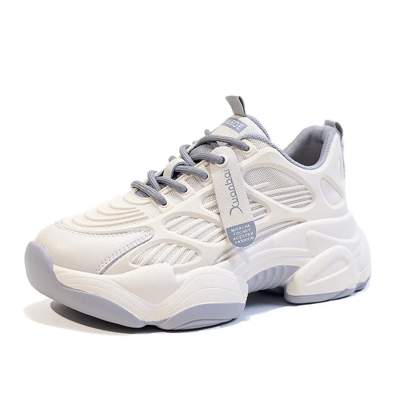 

Women's Sports Shoes Platform Shoes Breathable Mesh Mixed Colors Comfortable Fashion Vulcanized Chunky Sneakers Women's Shoes